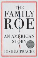 The Family Roe by Prager, Joshua 