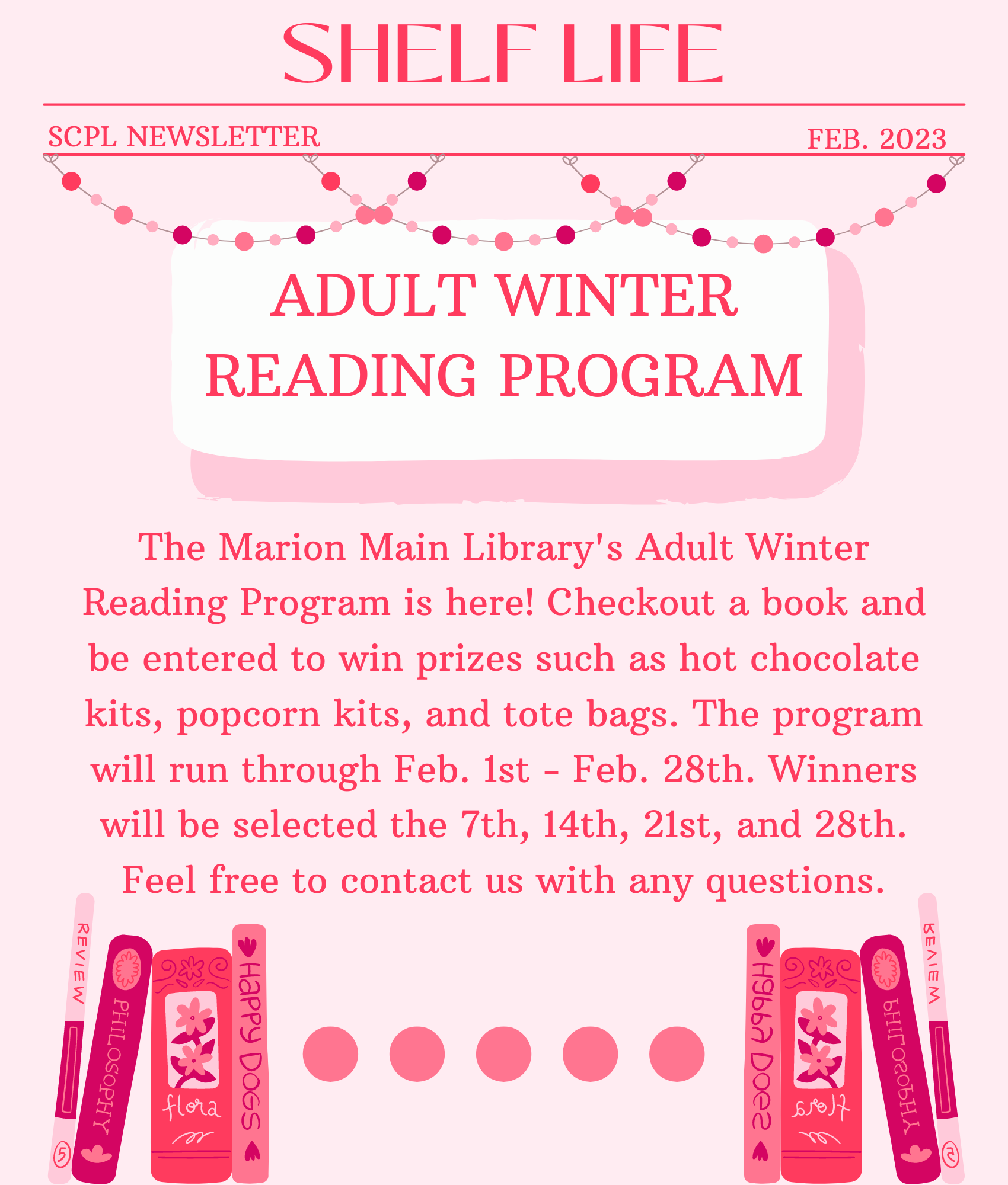February Library Newsletter February 2023 Newsletter - Smyth County Public Libraries
