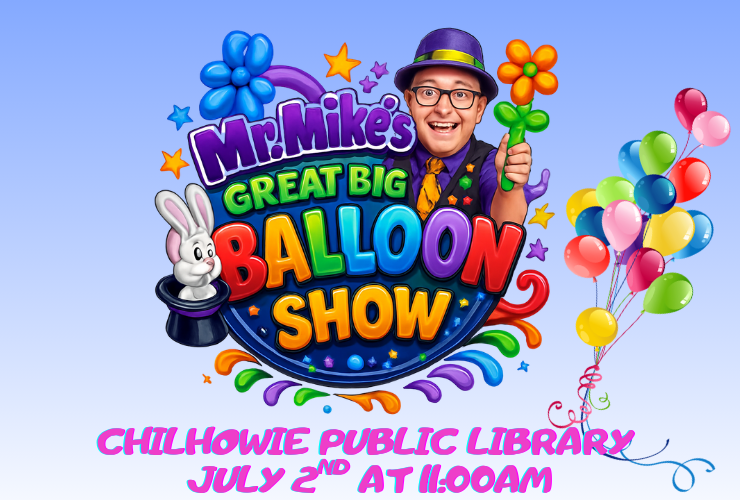 Mr. Mike's Great Big Balloon Show at Chilhowie Library! 