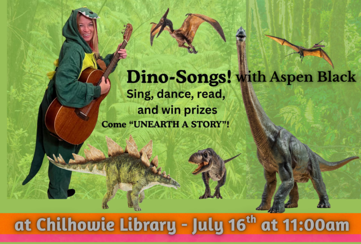 Dino Songs & Fun at Chilhowie Library 
