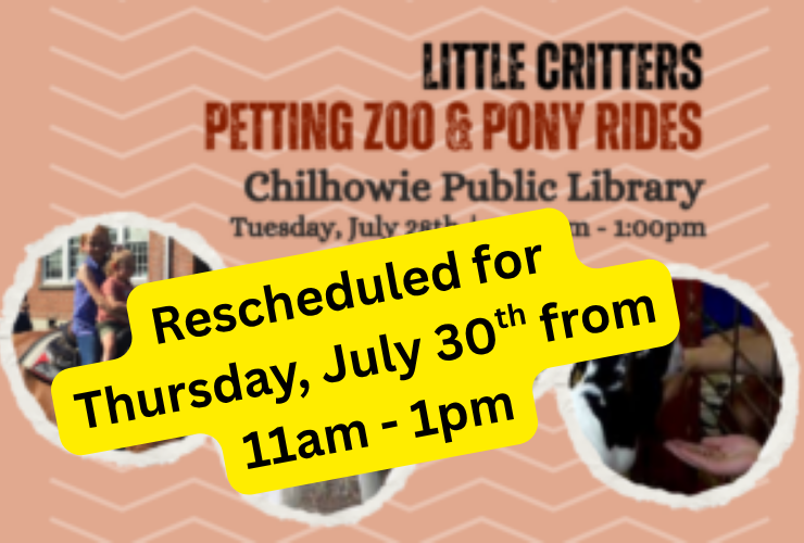 Petting Zoo with Pony Rides at Chilhowie Library
