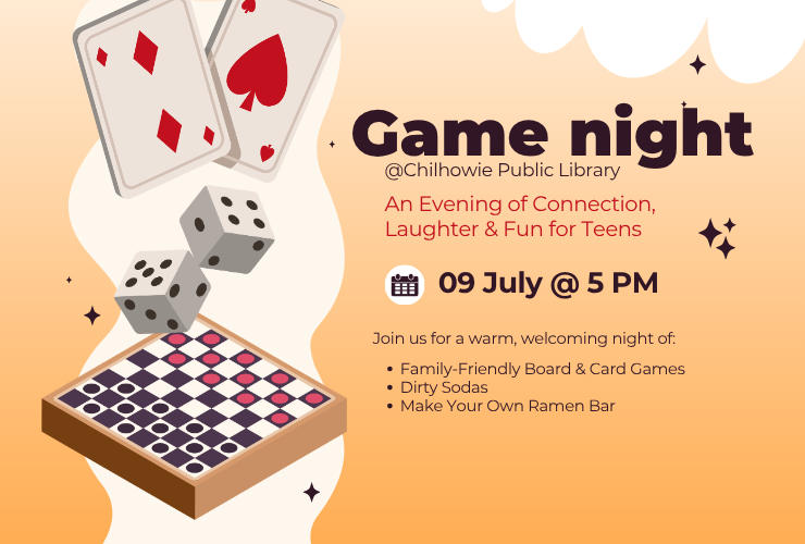 Teen Game Night at Chilhowie Library