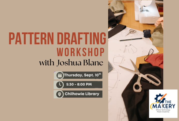 Pattern Drafting Workshop in the SCPL Makery