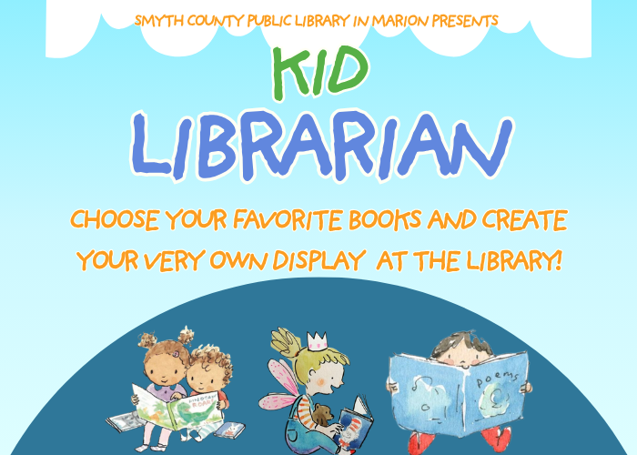 Kid Librarian in Marion 