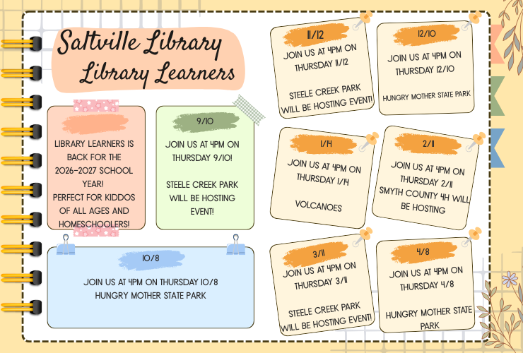 Library Learners at the Saltville Library