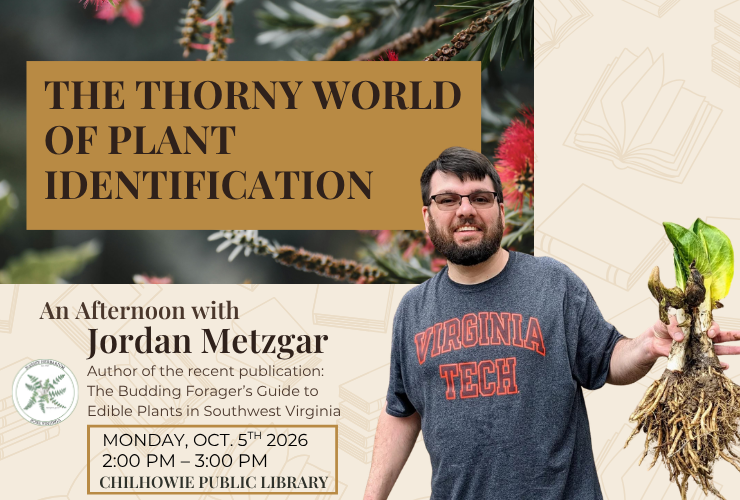 Plant Identification Presentation with Jordan Metzgar at Chilhowie Library